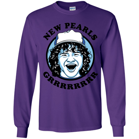 T-Shirts Purple / YS New Pearls Youth Long Sleeve T-Shirt