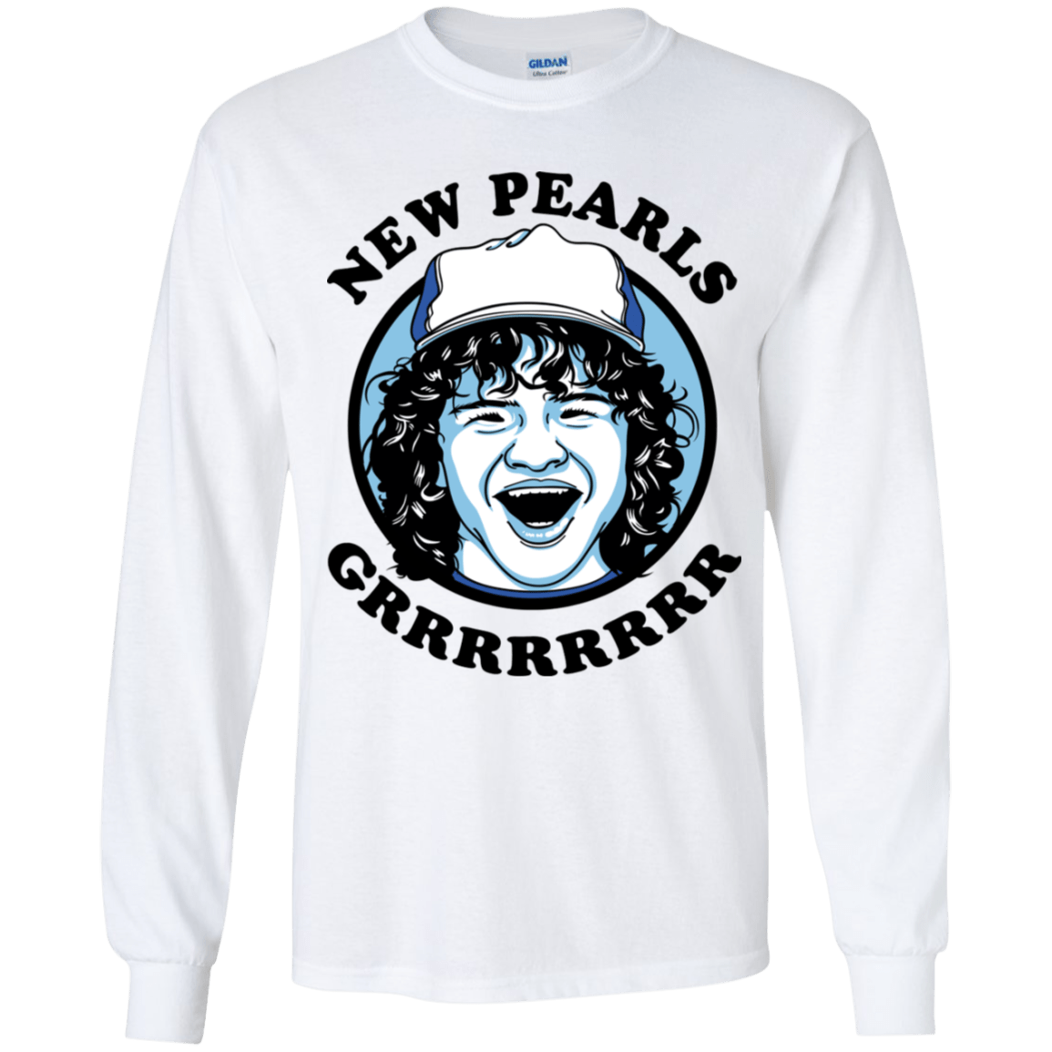 T-Shirts White / YS New Pearls Youth Long Sleeve T-Shirt