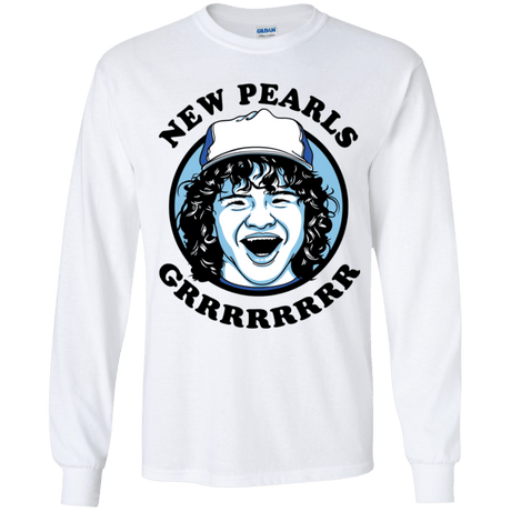 T-Shirts White / YS New Pearls Youth Long Sleeve T-Shirt