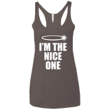 T-Shirts Macchiato / X-Small Nice One Women's Triblend Racerback Tank