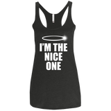 T-Shirts Vintage Black / X-Small Nice One Women's Triblend Racerback Tank