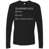 T-Shirts Black / Small Night watchs Men's Premium Long Sleeve