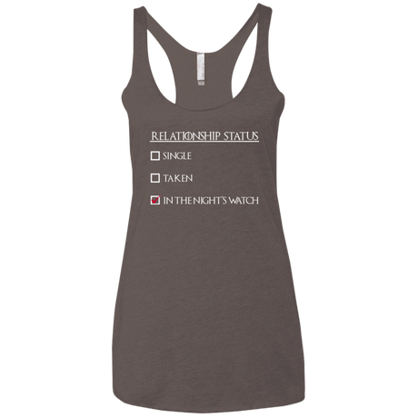 T-Shirts Macchiato / X-Small Night watchs Women's Triblend Racerback Tank