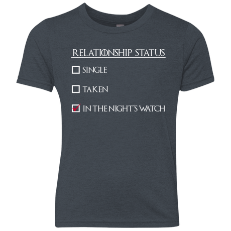 T-Shirts Vintage Navy / YXS Night watchs Youth Triblend T-Shirt