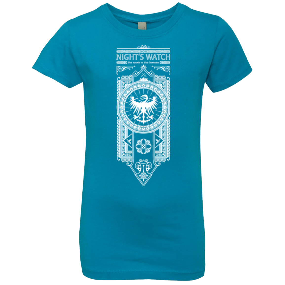 T-Shirts Turquoise / YXS Nights Watch Girls Premium T-Shirt