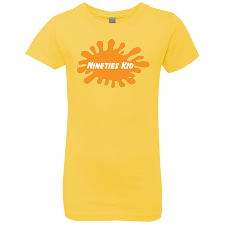 T-Shirts Vibrant Yellow / YXS Nineties Kid Girls Premium T-Shirt
