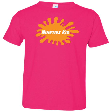 T-Shirts Hot Pink / 2T Nineties Kid Toddler Premium T-Shirt