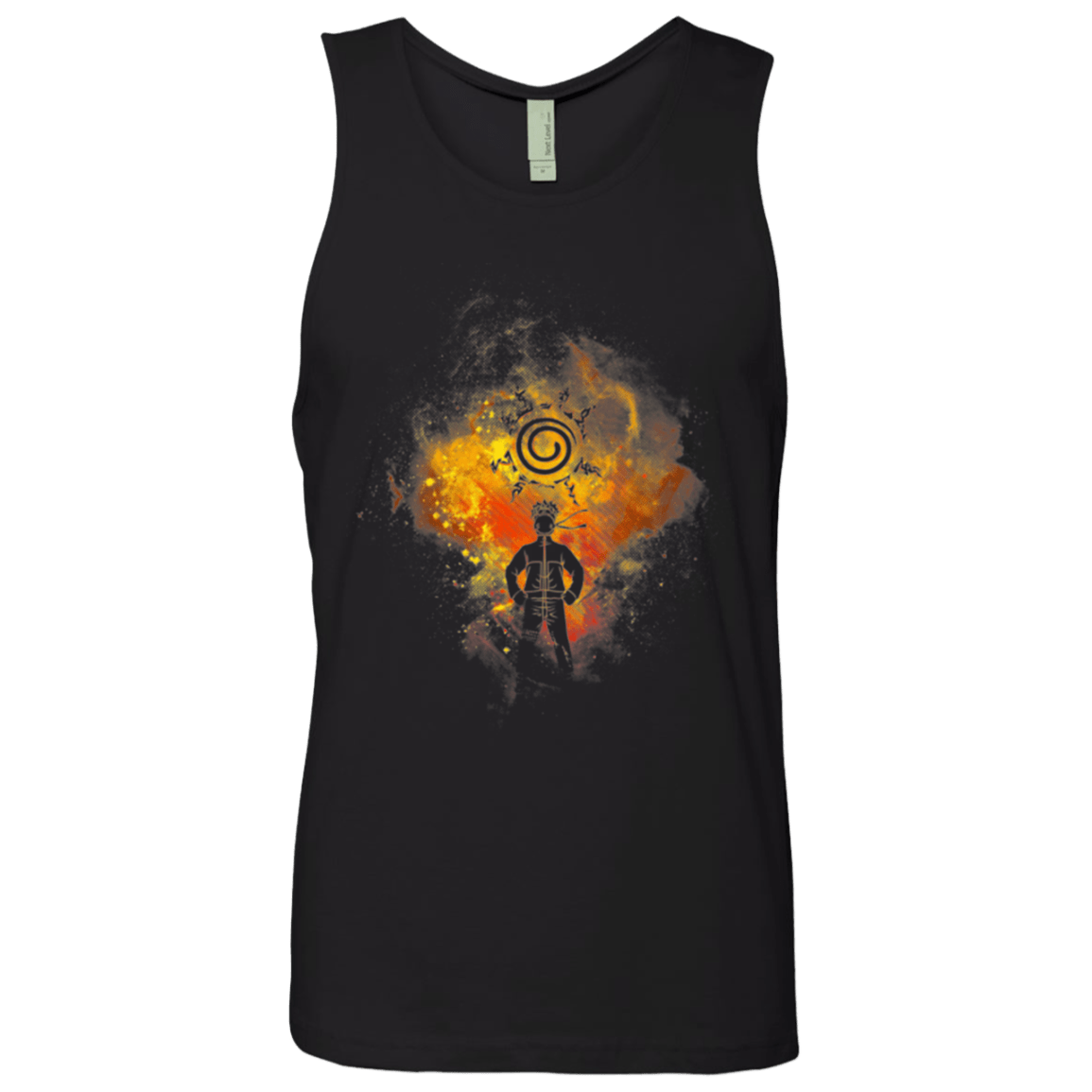 T-Shirts Black / Small NINJA ART Men's Premium Tank Top