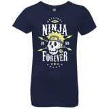 T-Shirts Midnight Navy / YXS Ninja Forever Girls Premium T-Shirt