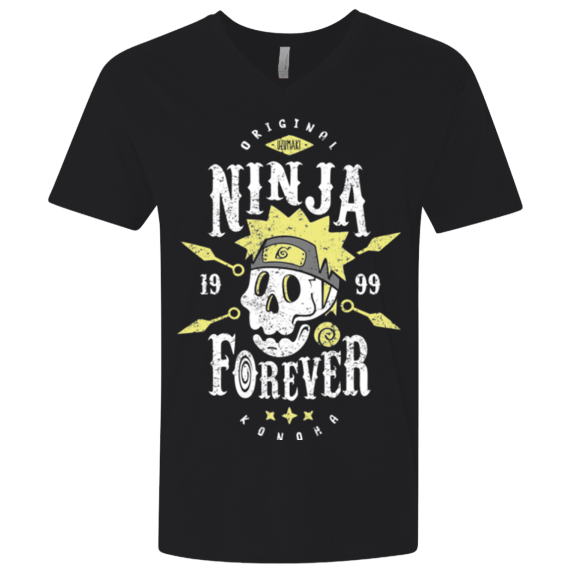 T-Shirts Black / X-Small Ninja Forever Men's Premium V-Neck