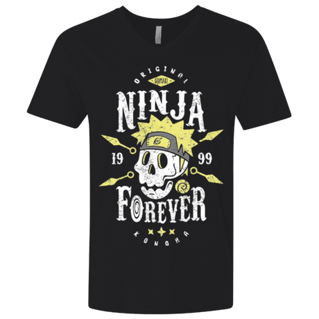 T-Shirts Black / X-Small Ninja Forever Men's Premium V-Neck