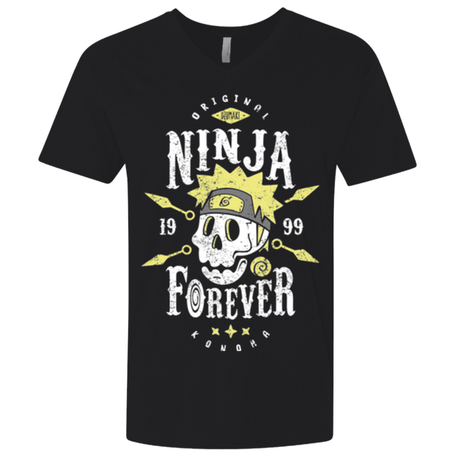 T-Shirts Black / X-Small Ninja Forever Men's Premium V-Neck