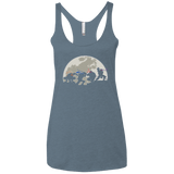 T-Shirts Indigo / X-Small Ninja Women's Triblend Racerback Tank