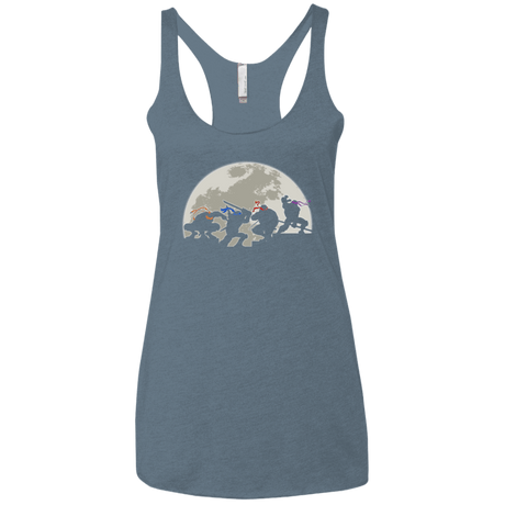 T-Shirts Indigo / X-Small Ninja Women's Triblend Racerback Tank