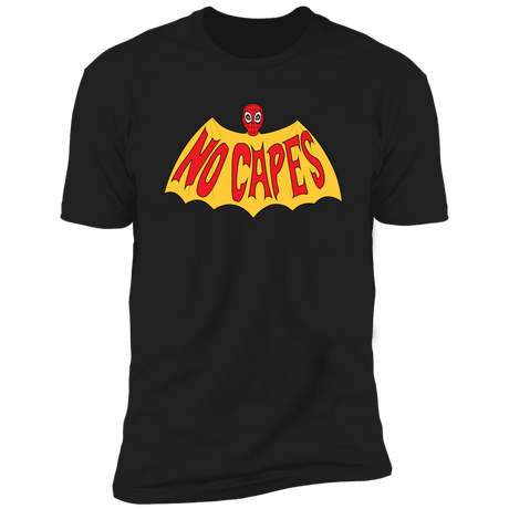 T-Shirts Black / S No Capes Men's Premium T-Shirt
