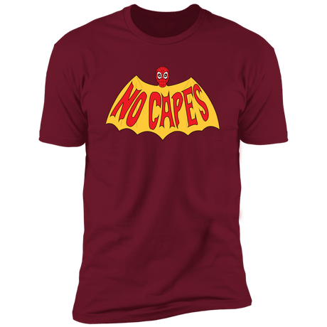 T-Shirts Cardinal / S No Capes Men's Premium T-Shirt