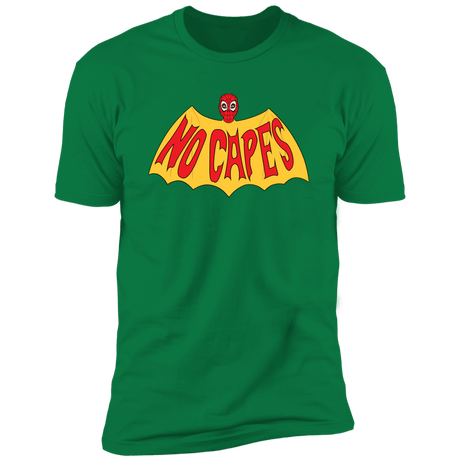 T-Shirts Kelly Green / S No Capes Men's Premium T-Shirt