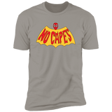T-Shirts Light Grey / S No Capes Men's Premium T-Shirt