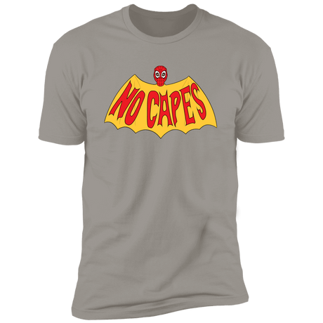 T-Shirts Light Grey / S No Capes Men's Premium T-Shirt