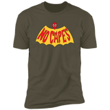 T-Shirts Military Green / S No Capes Men's Premium T-Shirt