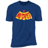 T-Shirts Royal / S No Capes Men's Premium T-Shirt