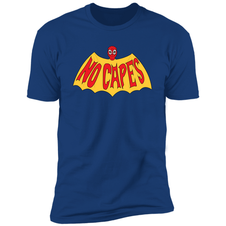 T-Shirts Royal / S No Capes Men's Premium T-Shirt