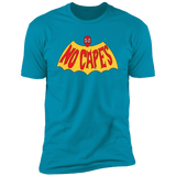 T-Shirts Turquoise / S No Capes Men's Premium T-Shirt