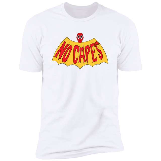T-Shirts White / S No Capes Men's Premium T-Shirt