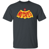 T-Shirts Dark Heather / YXS No Capes Youth T-Shirt