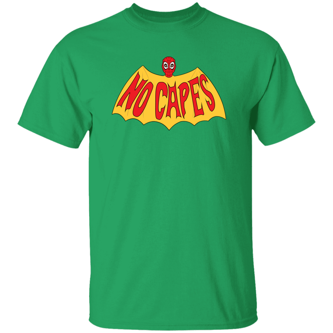 T-Shirts Irish Green / YXS No Capes Youth T-Shirt