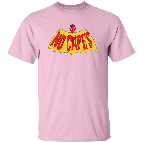 T-Shirts Light Pink / YXS No Capes Youth T-Shirt