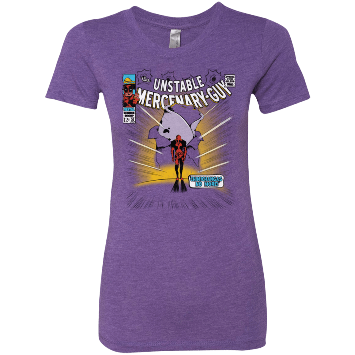 T-Shirts Purple Rush / Small No More Women's Triblend T-Shirt