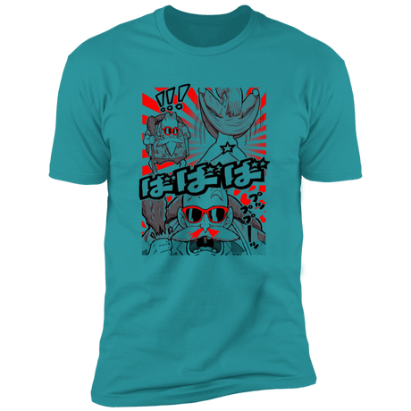 T-Shirts Tahiti Blue / S No Panties Men's Premium T-Shirt