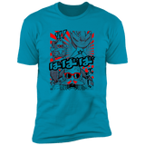 T-Shirts Turquoise / S No Panties Men's Premium T-Shirt