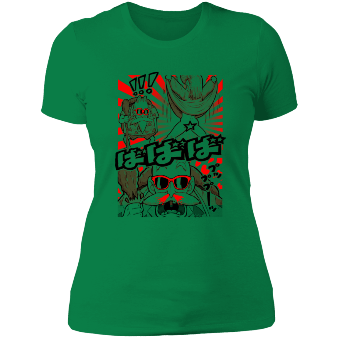 T-Shirts Kelly Green / S No Panties Women's Premium T-Shirt