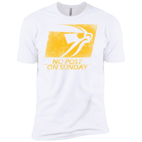 T-Shirts White / X-Small No Post On Sunday Men's Premium T-Shirt