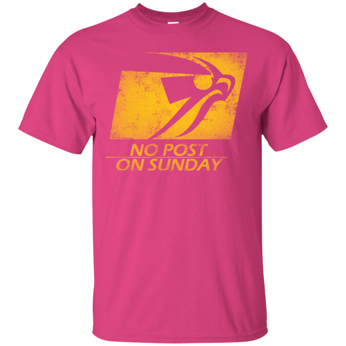 T-Shirts Heliconia / Small No Post On Sunday T-Shirt