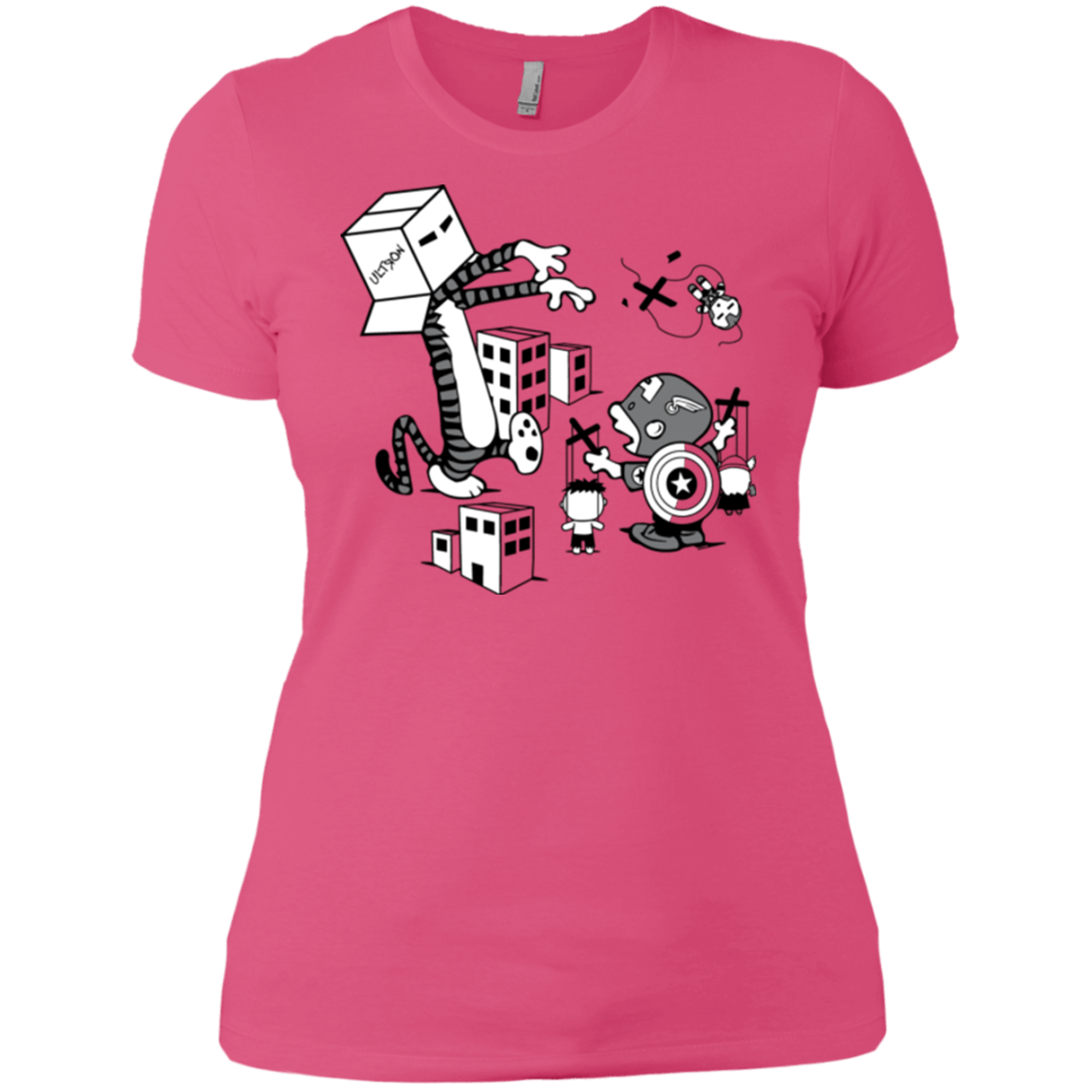 T-Shirts Hot Pink / X-Small No Strings Attached Women's Premium T-Shirt