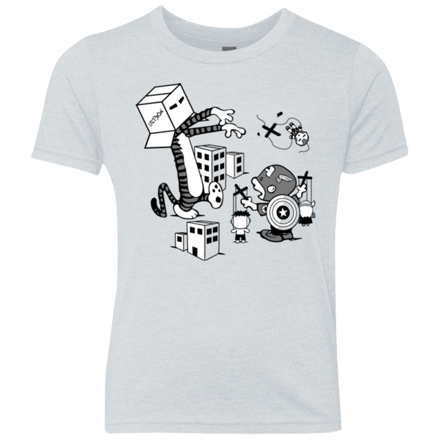 T-Shirts Heather White / YXS No Strings Attached Youth Triblend T-Shirt