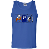 T-Shirts Royal / S Nocens Lupus Tardis in the Bayeux Tapestry Men's Tank Top