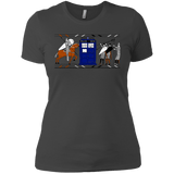 T-Shirts Heavy Metal / X-Small Nocens Lupus Tardis in the Bayeux Tapestry Women's Premium T-Shirt