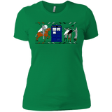 T-Shirts Kelly Green / X-Small Nocens Lupus Tardis in the Bayeux Tapestry Women's Premium T-Shirt