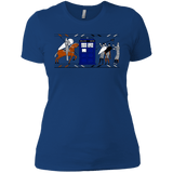 T-Shirts Royal / X-Small Nocens Lupus Tardis in the Bayeux Tapestry Women's Premium T-Shirt