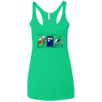 T-Shirts Envy / X-Small Nocens Lupus Tardis in the Bayeux Tapestry Women's Triblend Racerback Tank