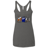 T-Shirts Premium Heather / X-Small Nocens Lupus Tardis in the Bayeux Tapestry Women's Triblend Racerback Tank