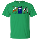 T-Shirts Irish Green / YXS Nocens Lupus Tardis in the Bayeux Tapestry Youth T-Shirt