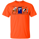 T-Shirts Orange / YXS Nocens Lupus Tardis in the Bayeux Tapestry Youth T-Shirt