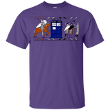 T-Shirts Purple / YXS Nocens Lupus Tardis in the Bayeux Tapestry Youth T-Shirt