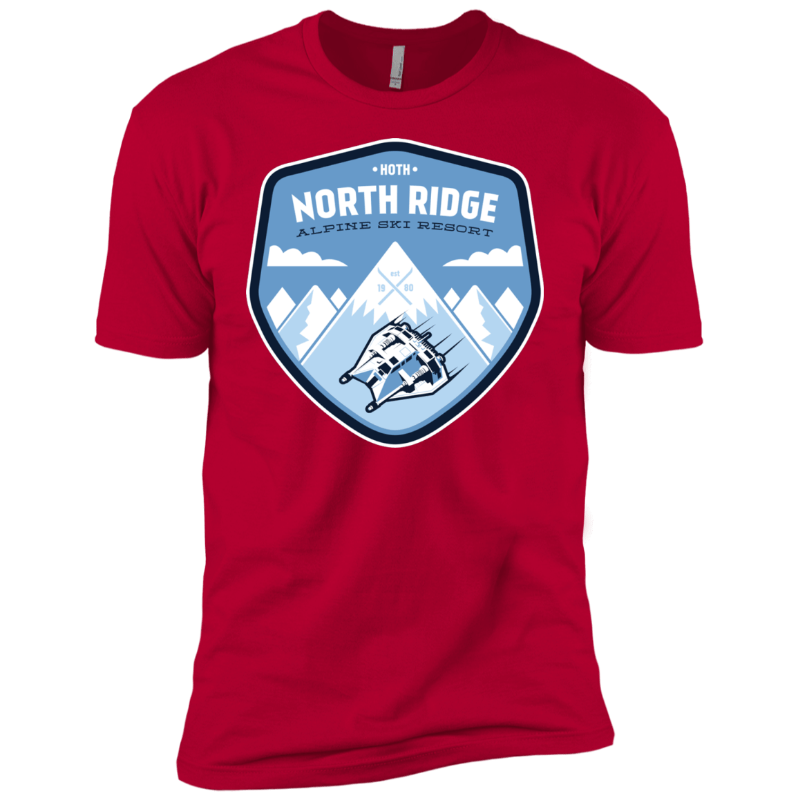 T-Shirts Red / YXS North Ridge Ski Resort Boys Premium T-Shirt