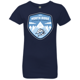 T-Shirts Midnight Navy / YXS North Ridge Ski Resort Girls Premium T-Shirt